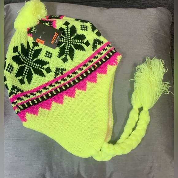 Neon Braided Toque (Unisex) - Picture 4 of 5